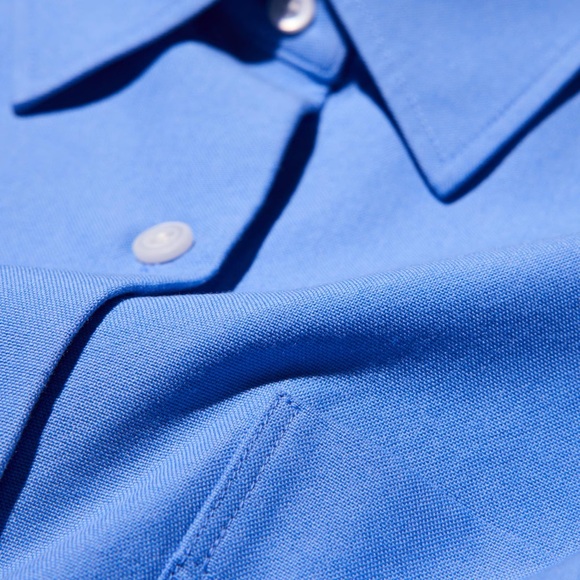 UNIQLO x JW Anderson • Oxford Blue Button-Up Top - Picture 5 of 13